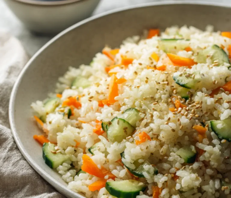 crispy rice salad recipe