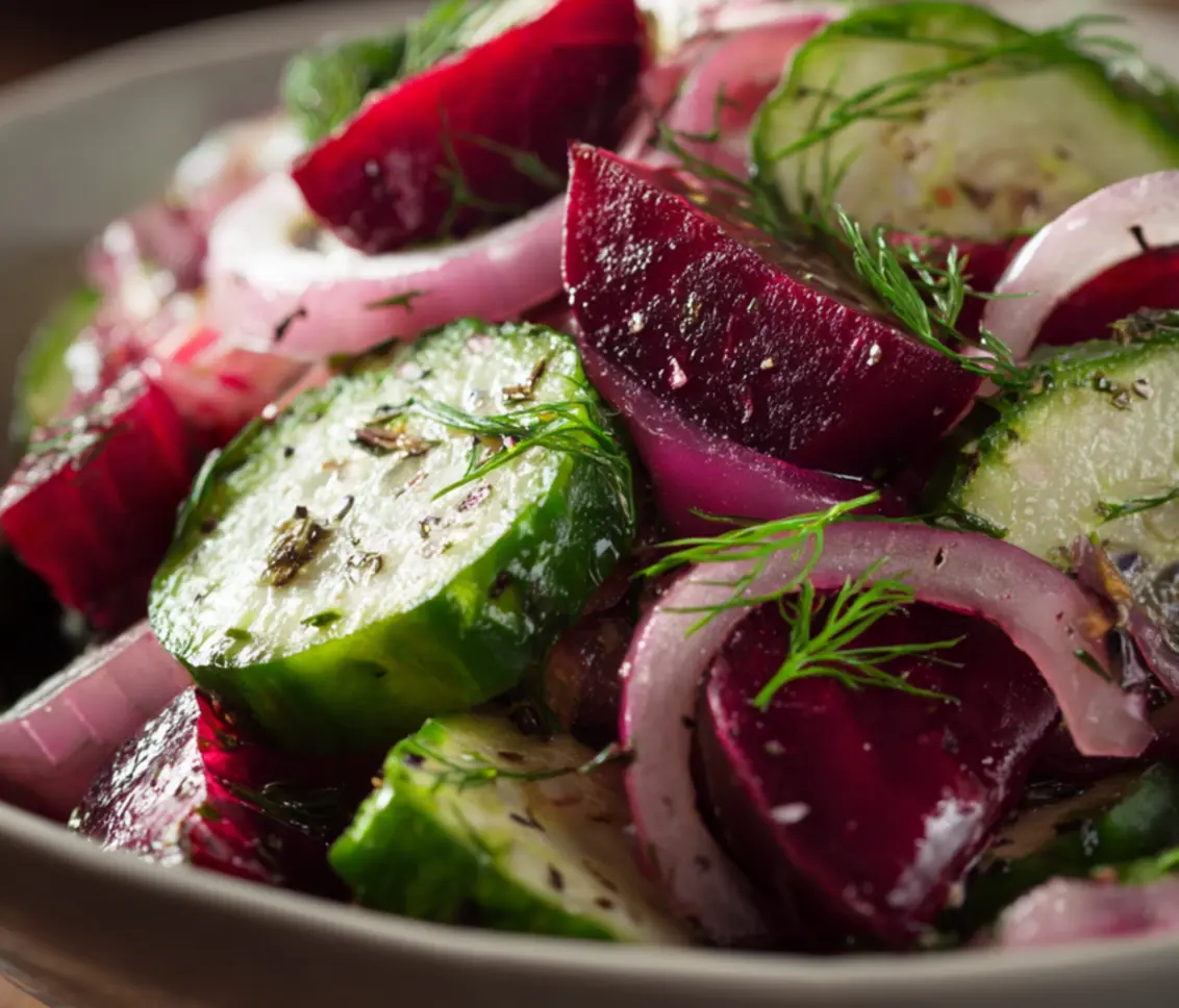 cucumber beet salad