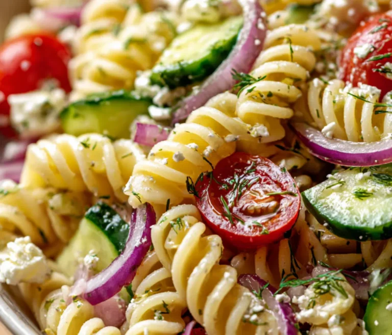 cucumber pasta salad