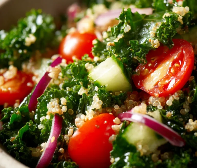kale and quinoa salad