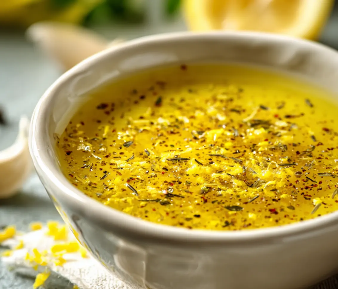 lemon olive oil salad dressing