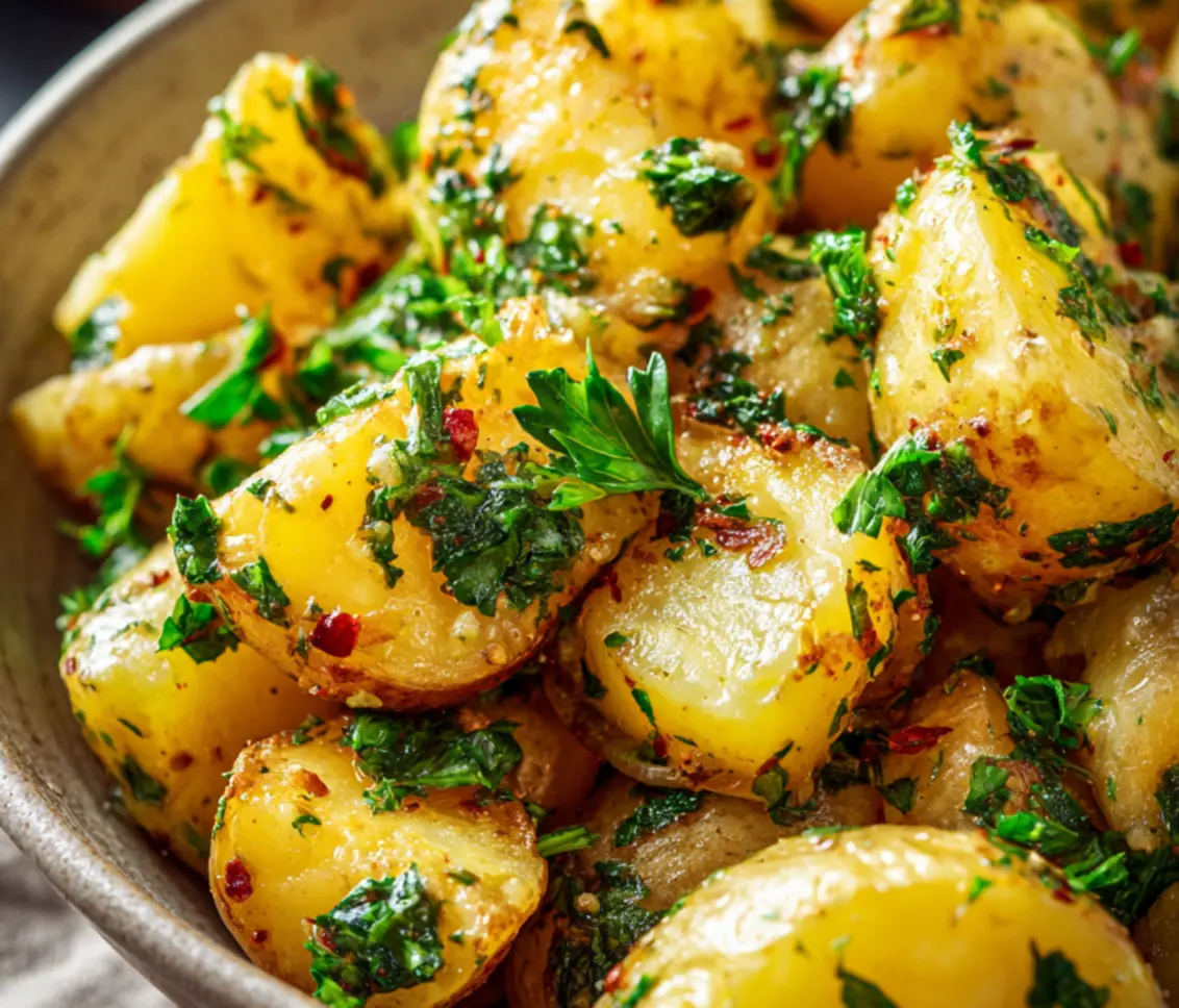 warm potato salad