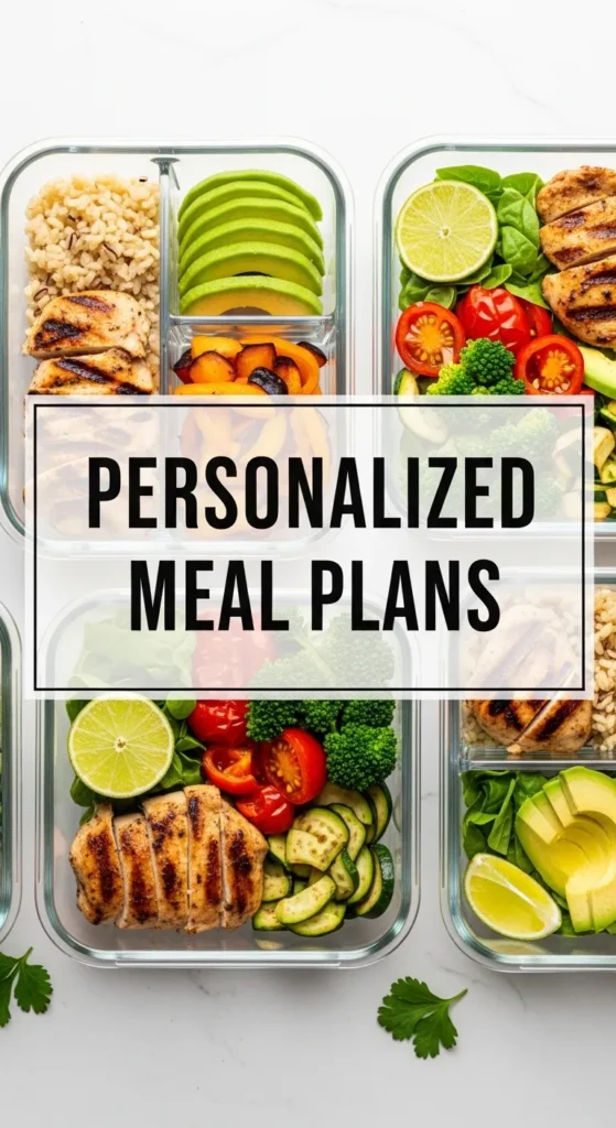 Personalized Meal Plans